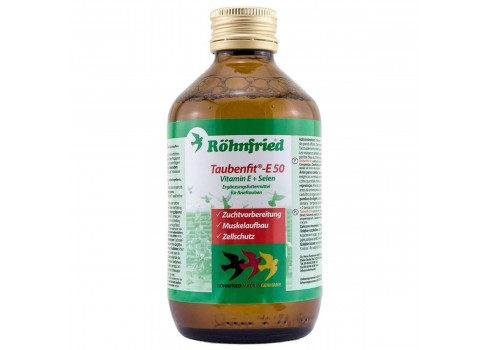 ROHNFRIED E50 taubenfit e + sélénium, 250 ml