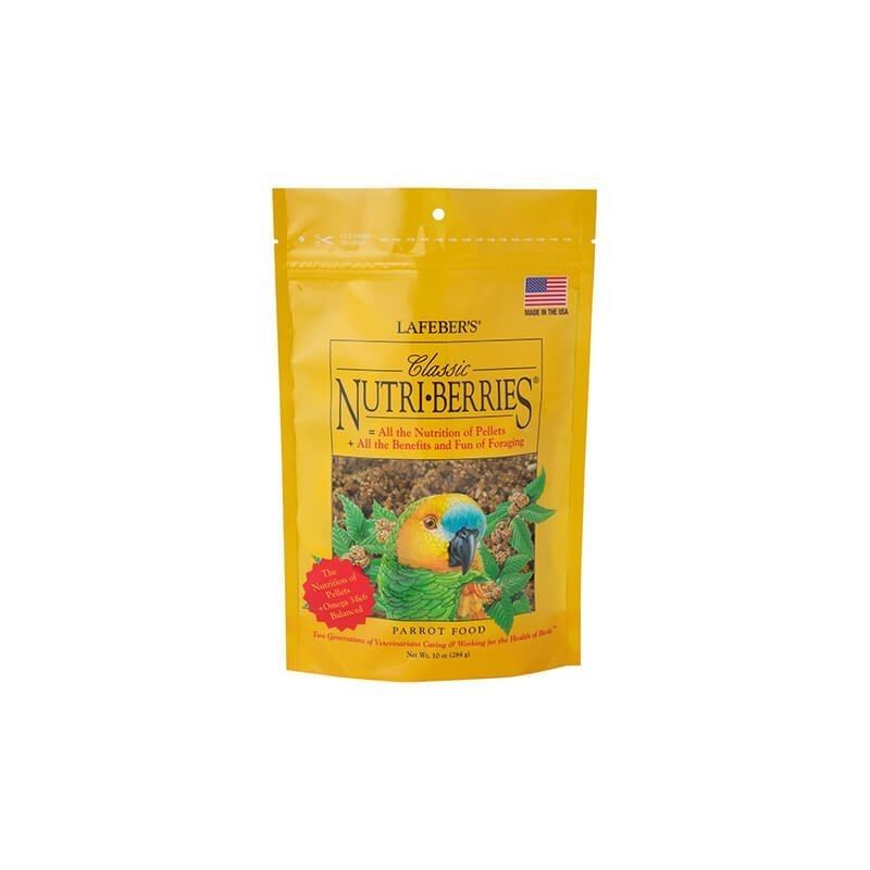 Complete food for medium and large parrots NUTRI BERRIES CLASSIC 284 gr