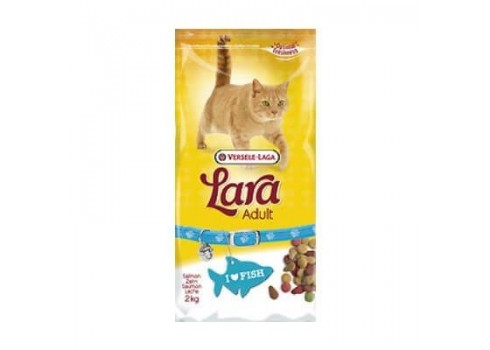 Aliment complet pour chats LARA SAUMON 2 KG