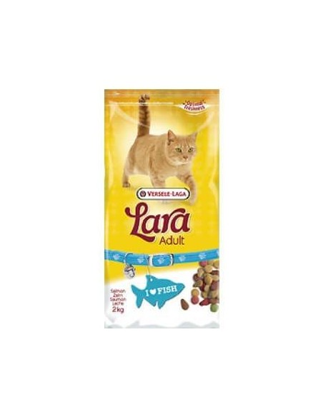 Alimento completo para gatos LARA SALMÓN 2 KG