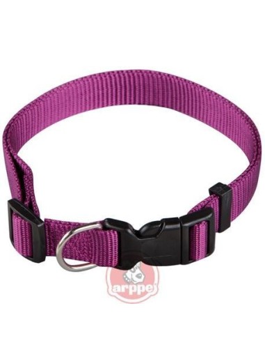 Collier de l'ARPPE en NYLON BASIC VIOLET 23-42 CM Collier de l'ARPPE en NYLON BASIC VIOLET 23-42 CM