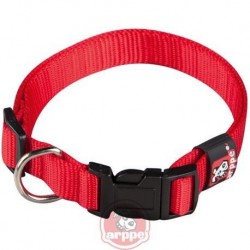 Collar ARPPE NYLON BASIC RED 23-47 CM