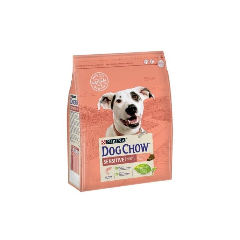 Alimento seco para perro DOG CHOW SENSITIVE SALMON 2.5 kg Purina - 1