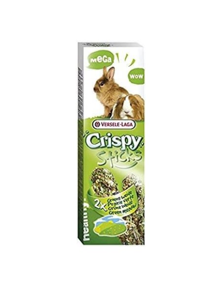 Barritas para CONEJOS PRADO VERDE CRISPY STICKS VERSELE LAGA 2 X 70 gr. Versele-laga - 1