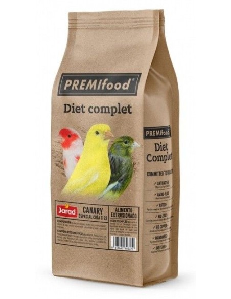 PREMIFOOD Canary Diet complet c22 especial cria 3 kg Jarad - 1