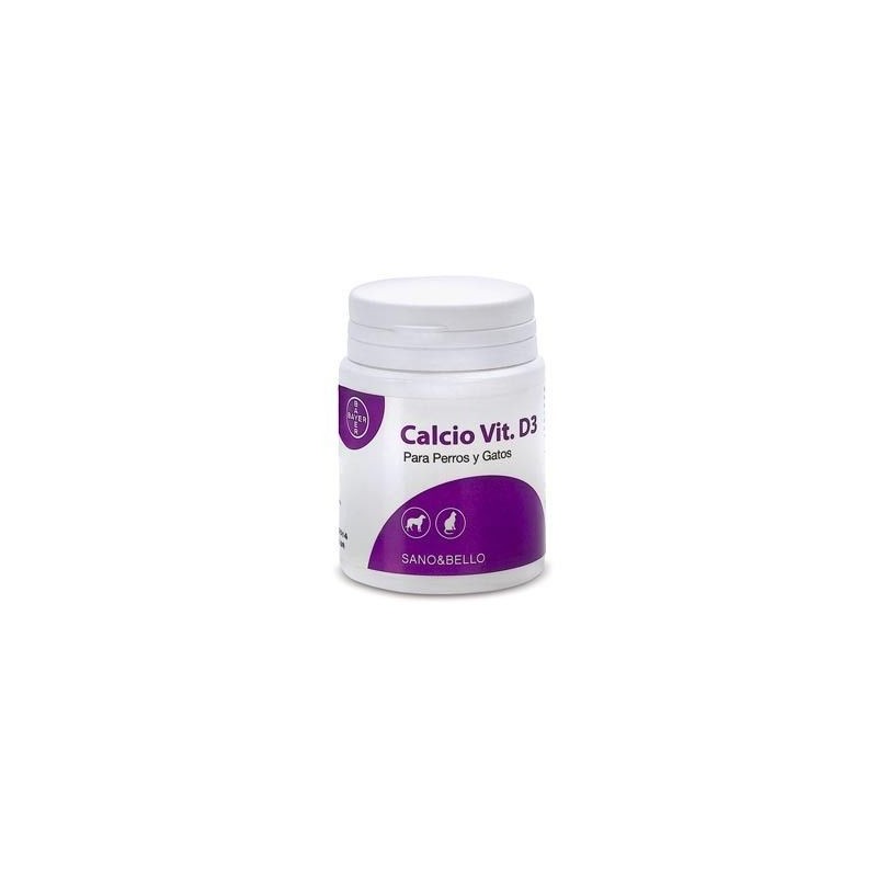 Sains Et Beaux Calcium Vit. D3 Bayer pour les chiens et les chats
