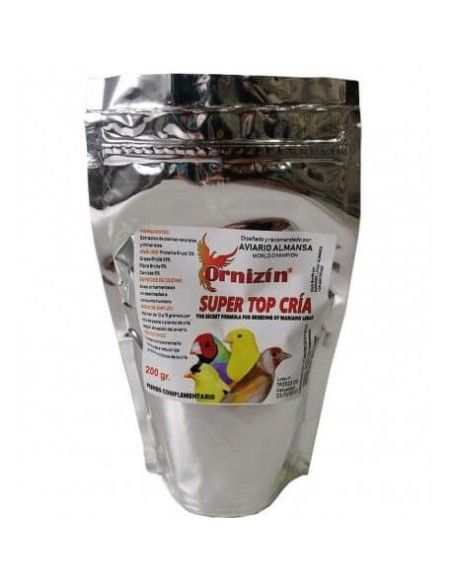 ORNIZIN SUPER TOP CRIA natural antibiotic substitute 200 gr ORNIZIN - 1