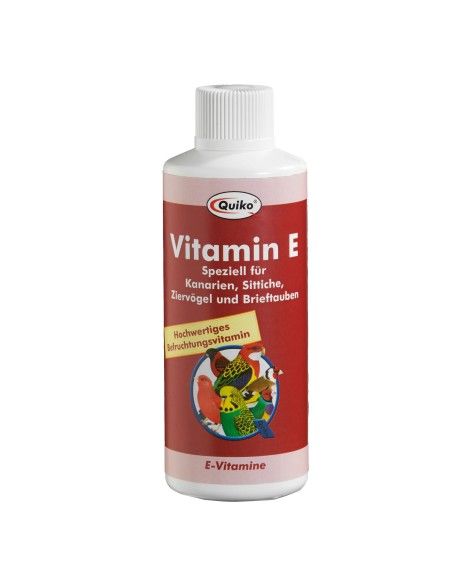 vitamine E QUIKO pour tous les types d’oiseaux liquide 100 ml Quiko - 1