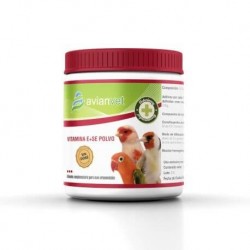 Suplemento vitaminico mineral para aves AVIANVET E + SELENIO polvo 125 gr. avianvet - 1