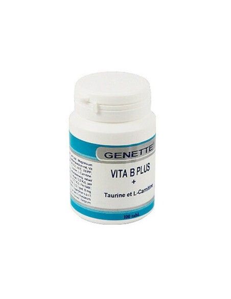 Vita B Plus + Taurine and L-Carnitine 100 tablets (revitalizing and fortifying) for pigeons Genette - 1