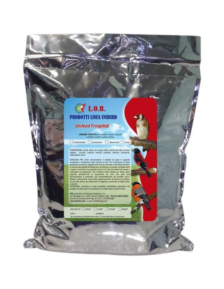 Pienso LOR UNIFEED Fringilidos Cría 2 kg UNIFEED L.O.R - 1