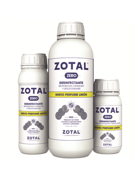 ZOTAL ZERO 1 litro, desinfectante, microbicida y desodorizante. ZOTAL LABORATORIOS - 1