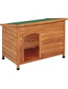 maison de chenil en bois pour chien FLAT ROOF COPELE grand Copele - 1