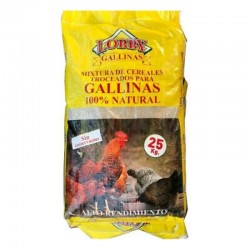 Mixture of cereal pieces for chickens, 25kg  - 1