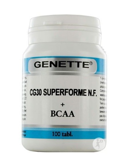 GENETTE CG 30 SUPERFORME Recuperador y anti-fatiga para palomas 100 comprimidos Genette - 1