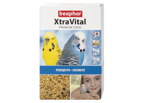 Mixtura XTRA VITAL BEAPHAR for parakeets 500 gr BEAPHAR  - 1