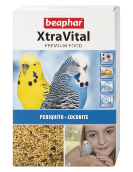 Mixtura XTRA VITAL BEAPHAR for parakeets 500 gr BEAPHAR  - 1