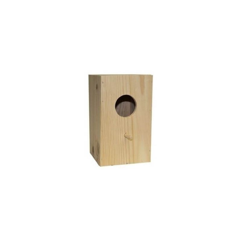 Wooden nest for NINFAS 18 x 30 x 22 cm COMPLEMENTOS PARA AVES - 1