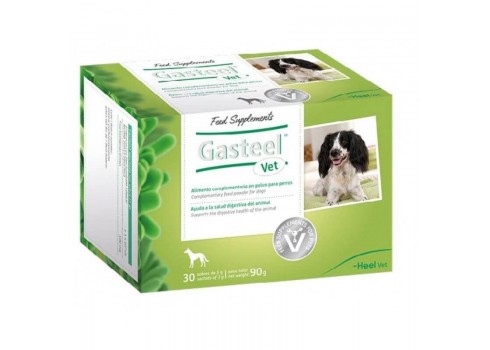 ayuda digestiva GASTEEL para perros en polvo 30 sobres de 3 gr. LABORATORIOS HEEL - 1