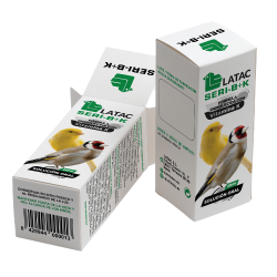 Complejo vitaminico SERI B+K LATAC para aves liquido 20 ml Latac - 1