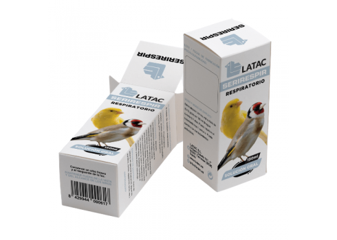 SERI RESPIR LATAC supplément respiratoire pour oiseaux liquides 20 ml Latac - 1