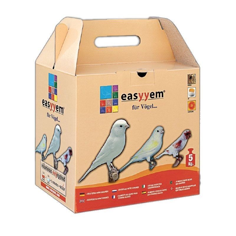 dry white EASYYEM cria paste for canaries 10 kg Easyyem Vogelprodukte - 1