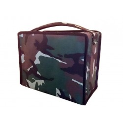 Silvestrism Claim Cage Cover in Camouflage/Military Fabric. Measurements for cages C1 or C2 1 stick or 2 sticks COMPLEMENTOS PAR