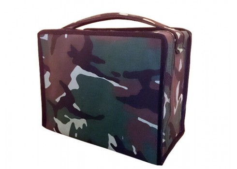 Silvestrism Claim Cage Cover in Camouflage/Military Fabric. Measurements for cages C1 or C2 1 stick or 2 sticks COMPLEMENTOS PAR