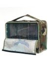 Silvestrism Claim Cage Cover in Camouflage/Military Fabric. Mesures pour cages C1 ou C2 1 bâton ou 2 bâtons COMPLEMENTOS PARA AV