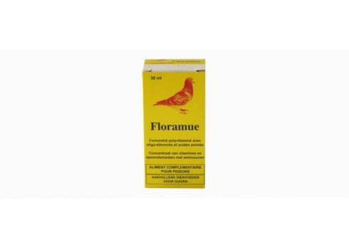 composé vitaminique FLORAMUE MOUREAU avec acides aminés pour pigeons 30 ml Moureau - 1