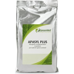 APASYL PLUS GREENVET liver protector for all types of birds, powdered 500 gr bag GREENVET - 1