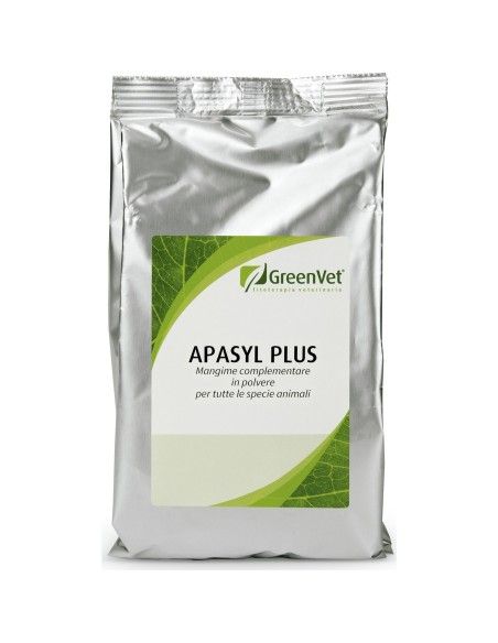 APASYL PLUS GREENVET liver protector for all types of birds, powdered 500 gr bag GREENVET - 1