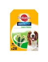 DENTASTIX PEDIGREE DAILY FRESH soins dentaires pour chiens 10 à 25 kg, pack 4 sacs x 7 pièces PEDIGREE - 1