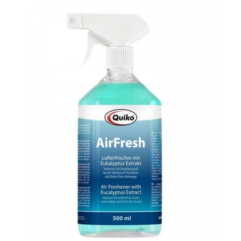 Air freshener QUIKO AIR FRESH with eucalyptus aroma, for aviaries and dovecotes 500 ml Quiko - 1
