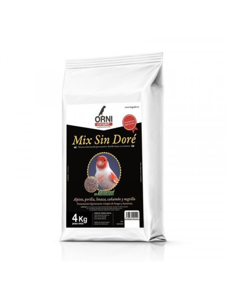 Mix for canaries ORNI COMPLET SIN DORÉ bag of 4kg ORNIZIN - 1