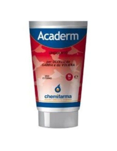 Pomada ACADERM CHEMIFARMA para las patas de las aves, tubo 50 ml CHEMIFARMA SPA - 1