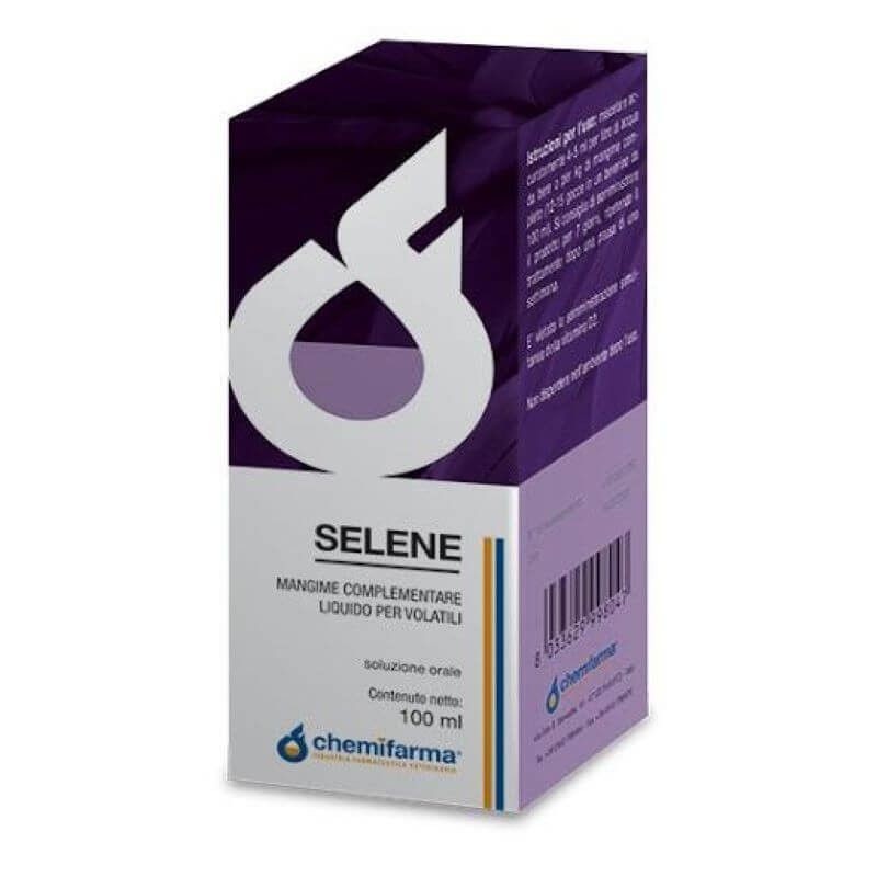 complejo vitaminico liquido E + Selenio SELENE CHEMIFARMA para aves 100 ml CHEMIFARMA SPA - 1
