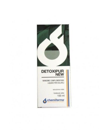 desintoxicante liquido DETOXIPUR NEW CHEMIFARMA para aves 100 ml CHEMIFARMA SPA - 1