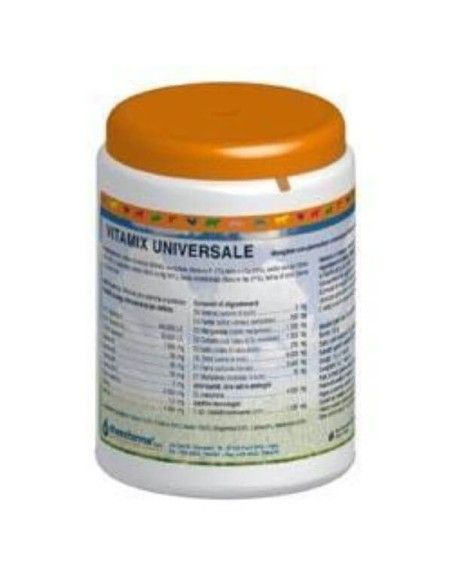 VITAMIX UNIVERSAL CHEMIFARMA additifs nutritionnels en poudre pour tous les types d’animaux, bateau 1 kg CHEMIFARMA SPA - 1