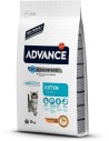 pienso para gatitos ADVANCE CAT KITTEN con pollo y arroz, saco de 10 kg ADVANCE - 1