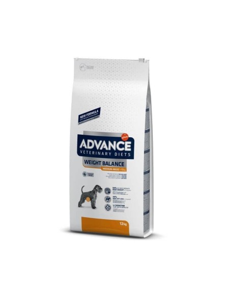 ADVANCE VETERINARY WEIGHT BALANCE dog feed for weight management, 12 kg ADVANCE - 1