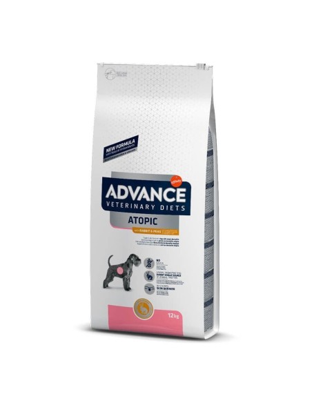 alimentation pour chien ADVANCE ATOPIC avec lapin, pour fourrure sensible, sac 12 kg ADVANCE - 1