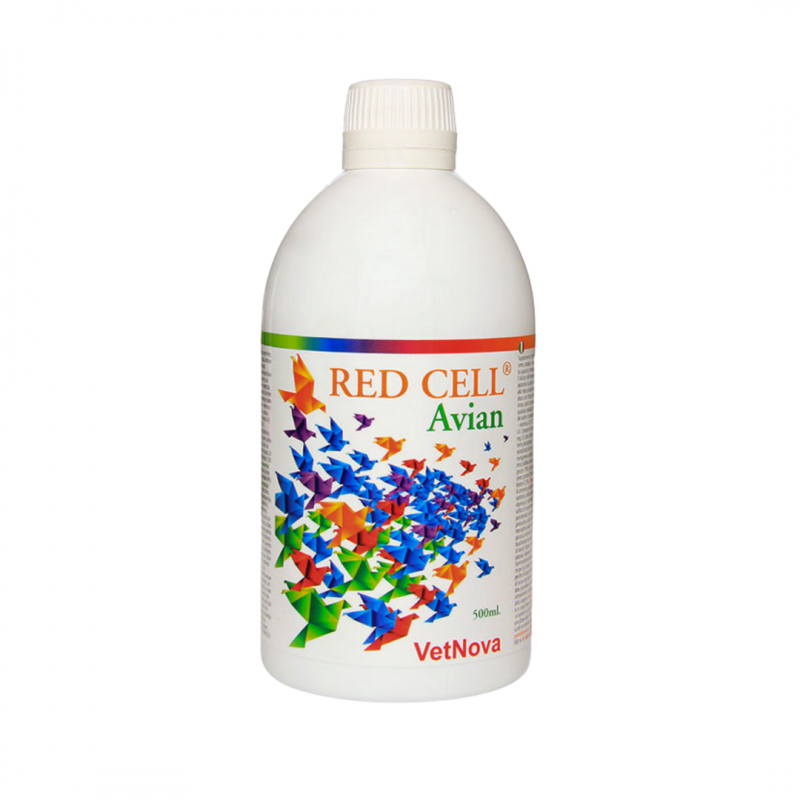 RED CELL AVIAN 500 ml bird vitamin supplement Vetnova - 1
