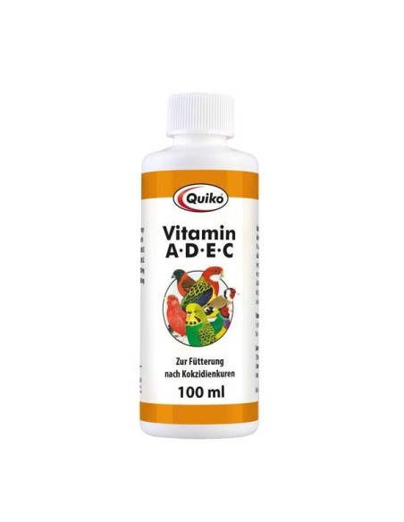 complejo vitaminico QUIKO ADEC para todo tipo de aves 100 ml Quiko - 1