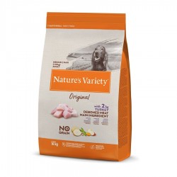 dog feed NATURES VARIETY ORIGINAL MEDIUM with turkey 12 kg NATURES VARIETY - 1