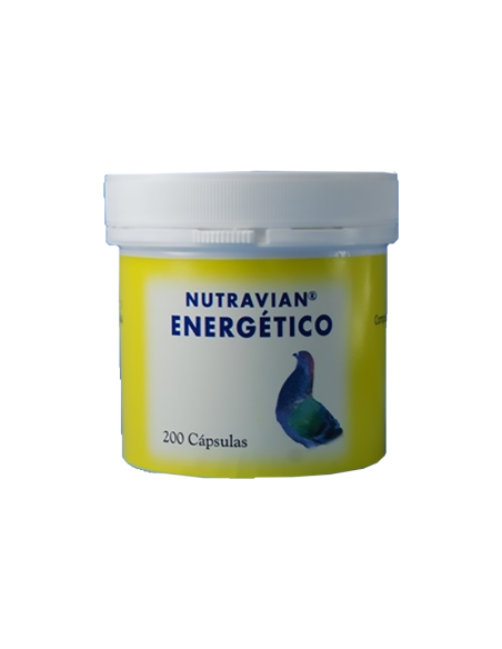 NUTRAVIAN ÉNERGÉTIQUE pour pigeons, 200 capsules Nutravian - 1