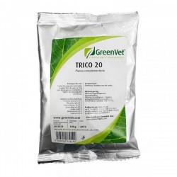 TRICO 20 GREENVET en poudre, coadyudante contre les trichomones, 100 gr GREENVET - 1