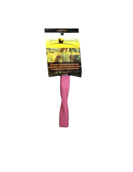 percha lima uñas TWISTER ECO SMALL para aves pequeñas