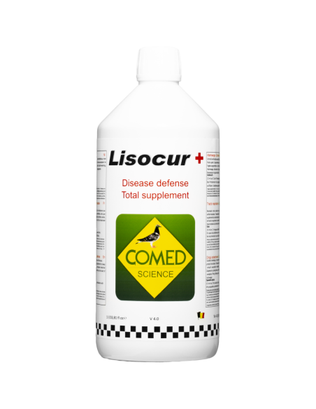 fortifiant pour pigeons LISOCUR + COMED, 125 ml