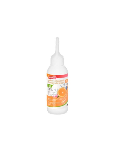 Lotion pour les yeux bio pour chiens et chats BEAPHAR 100 ml